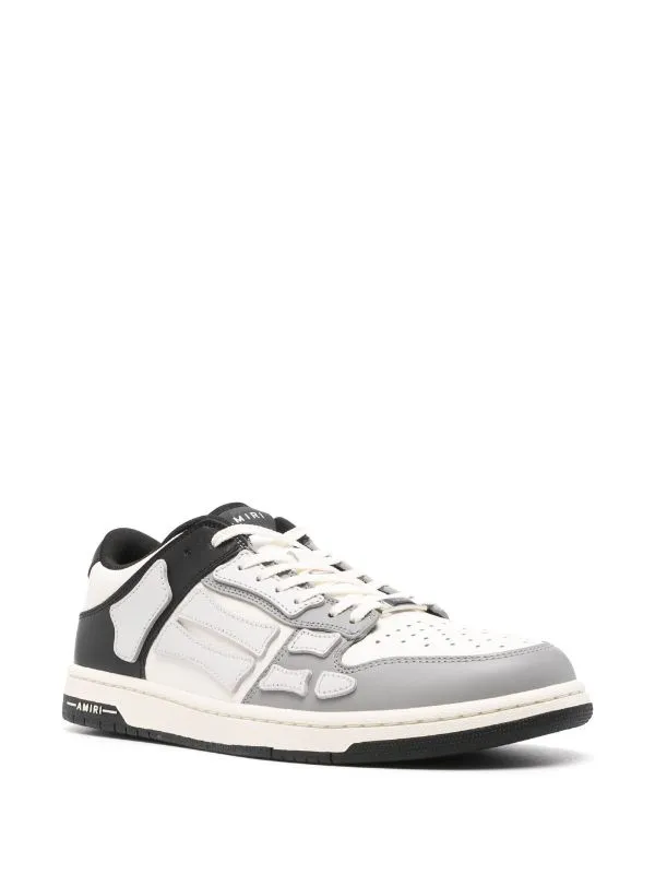 AMIRI - Men Two-Tone Skel Top Low Sneakers