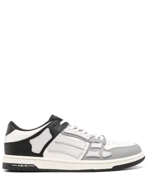 AMIRI - Men Two-Tone Skel Top Low Sneakers