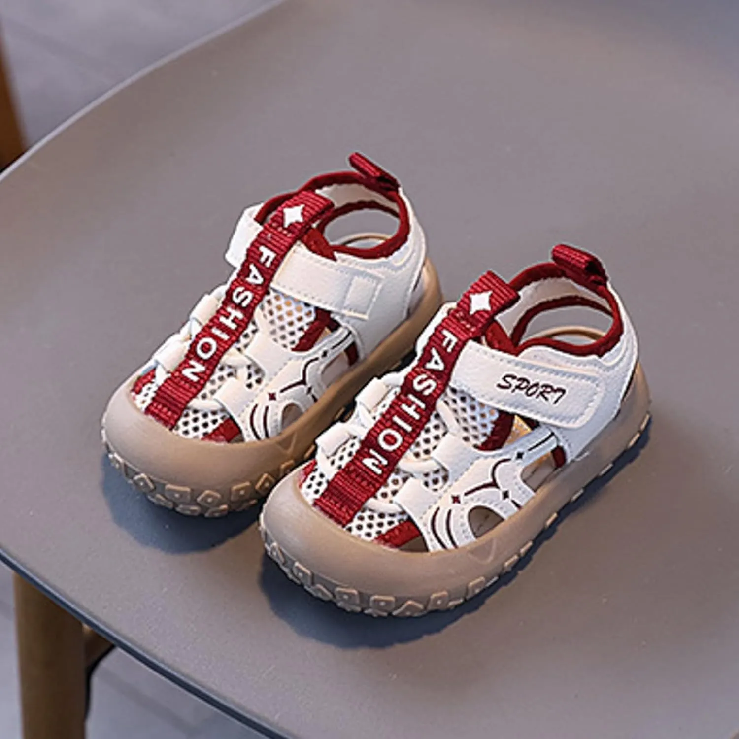 Boys Girls Running Shoes Toddler Big Kids Shoes Boys Girls Breathable Sneakers Athletic Running Casual White Sports