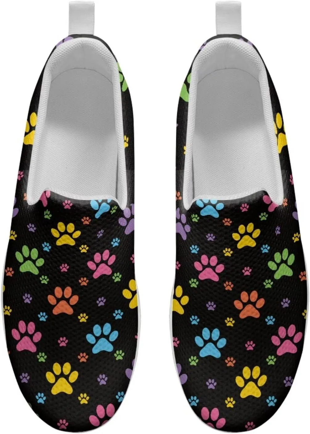 Forchrinse Womens Platform Shoes Casual Wedges Shoes Fashion Low Top Walking Sneakers Comfortable Slip on Platform Shoe