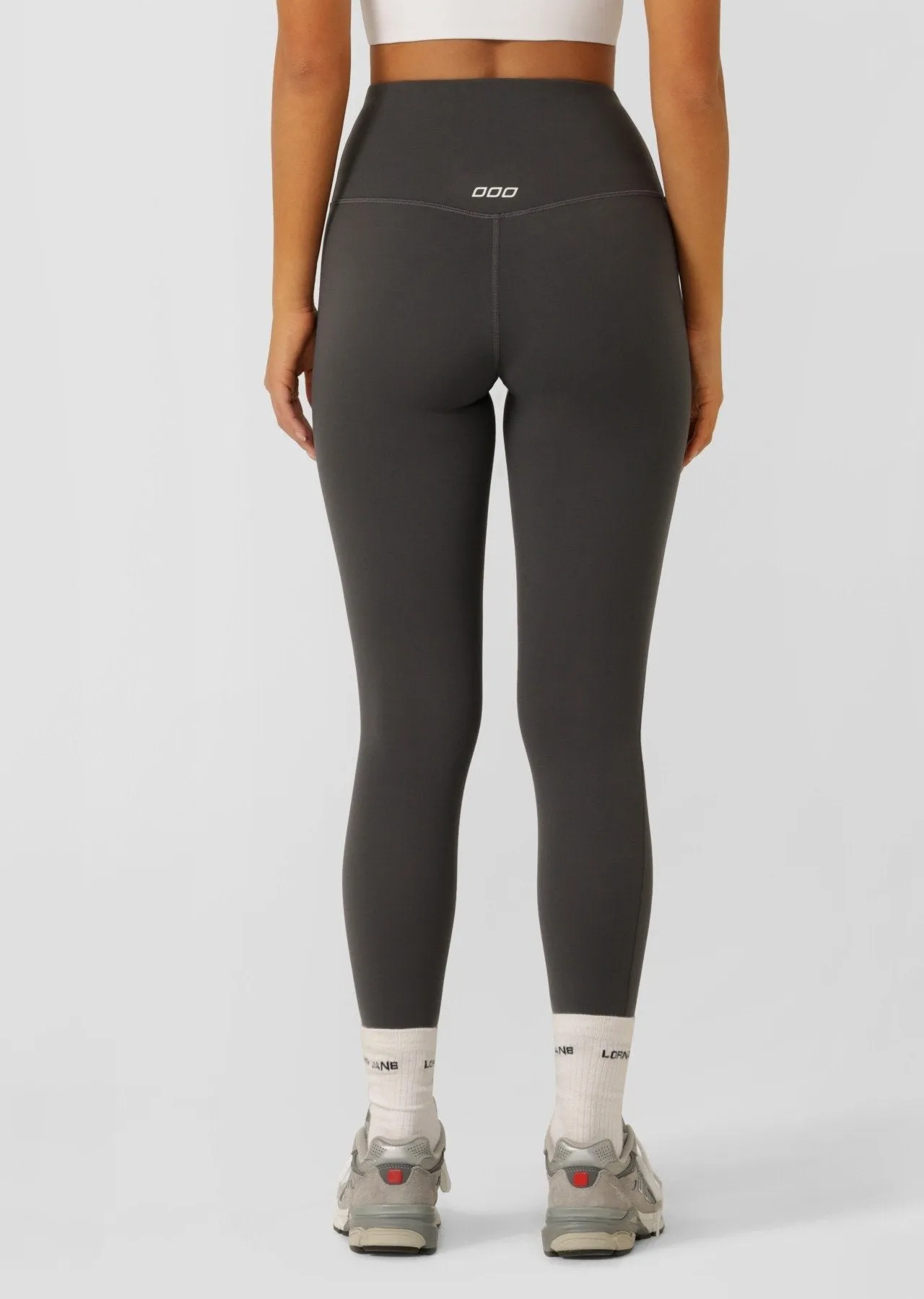 Lotus No Chafe Ankle Biter Leggings | Titanium