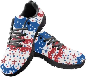 Pinupub Mens Casual Non Slip Sneakers Breathable Lightweight Low Top Lace-Up Sports Shoes