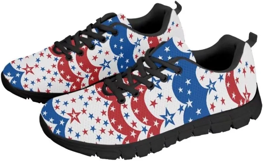 Pinupub Mens Casual Non Slip Sneakers Breathable Lightweight Low Top Lace-Up Sports Shoes