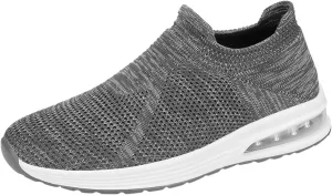 Tennis Shoes Men Barefoot Shoes Men Men's Hands Free Slip On Sneaker Lightweight Breathable Walking Gym Tennis Athletic Footwear Slip on Sneakers