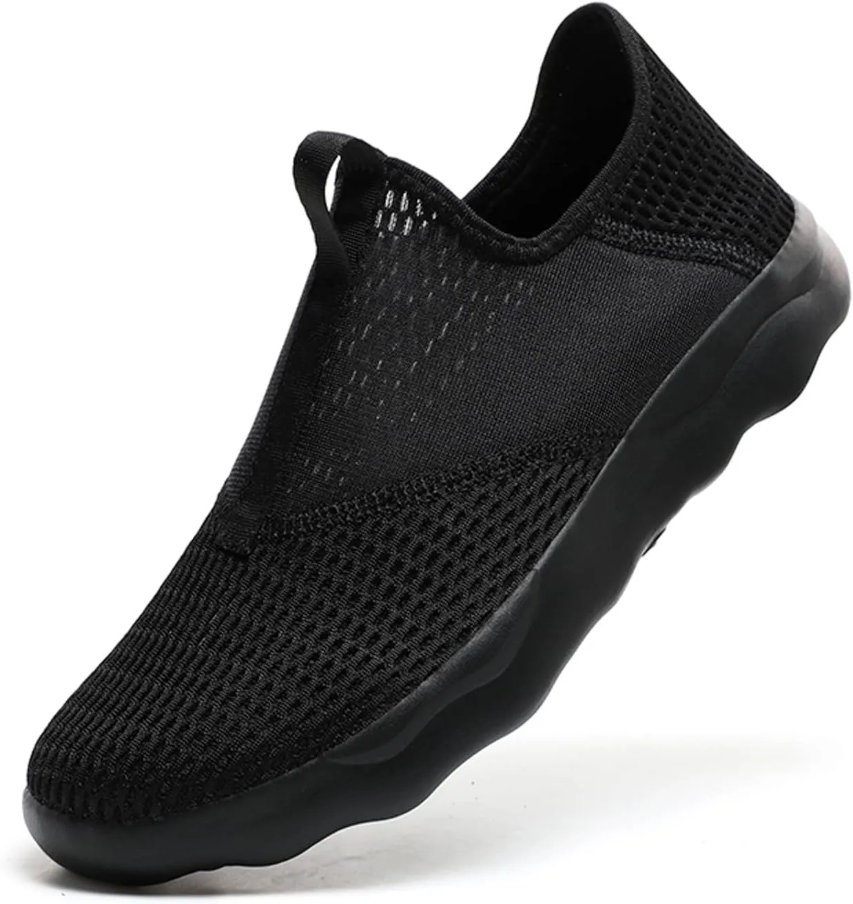 Tennis Shoes Men Barefoot Shoes Men Men's Hands Free Slip On Sneaker Lightweight Breathable Walking Gym Tennis Athletic Footwear Slip on Sneakers