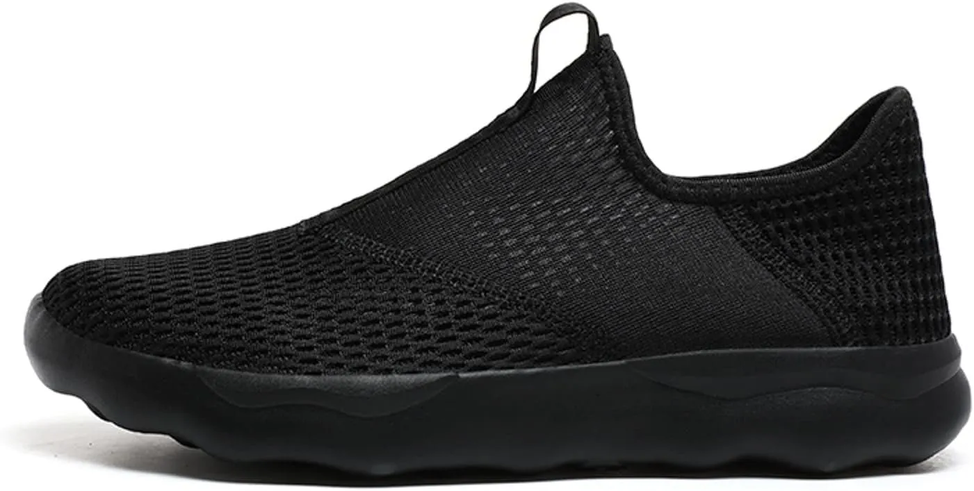 Tennis Shoes Men Barefoot Shoes Men Men's Hands Free Slip On Sneaker Lightweight Breathable Walking Gym Tennis Athletic Footwear Slip on Sneakers