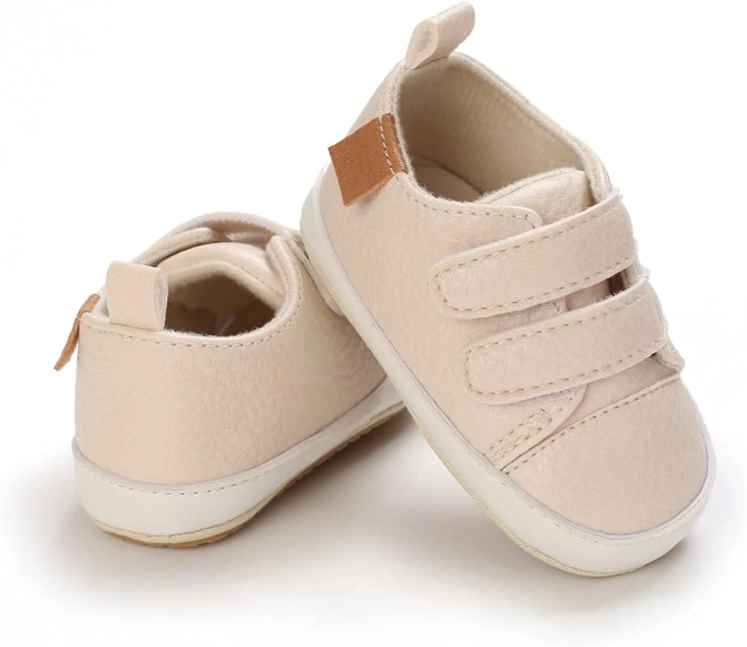Toddler Baby No Lace Sneakers Sole Chunky No Slip Sport Shoes Outdoor Running Fall Lightweight Sneakers for Boys