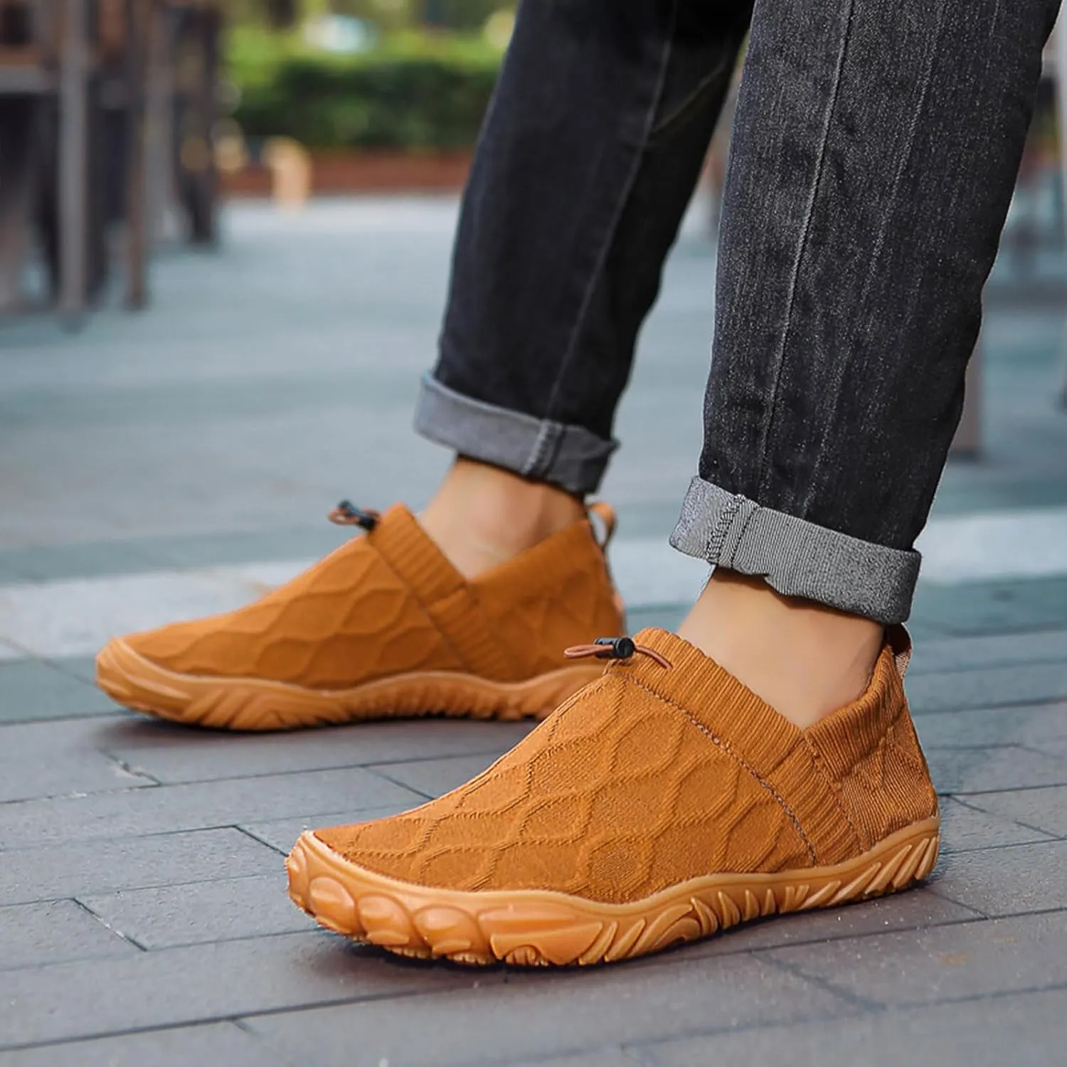 Water Shoes Men Barefoot Non Slip Water Resistant Work Sneakers Minimalist Breathable Casual Beach Walking Running Shoes Quick Dry Comfortable Lightweight Knit Outdoor Yoga Hiking Gym Flats Loafers